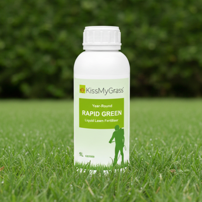 KissMyGrass Year Round Rapid Green Liquid Lawn Fertiliser