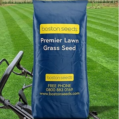 Premier Lawn Grass Seed Bag